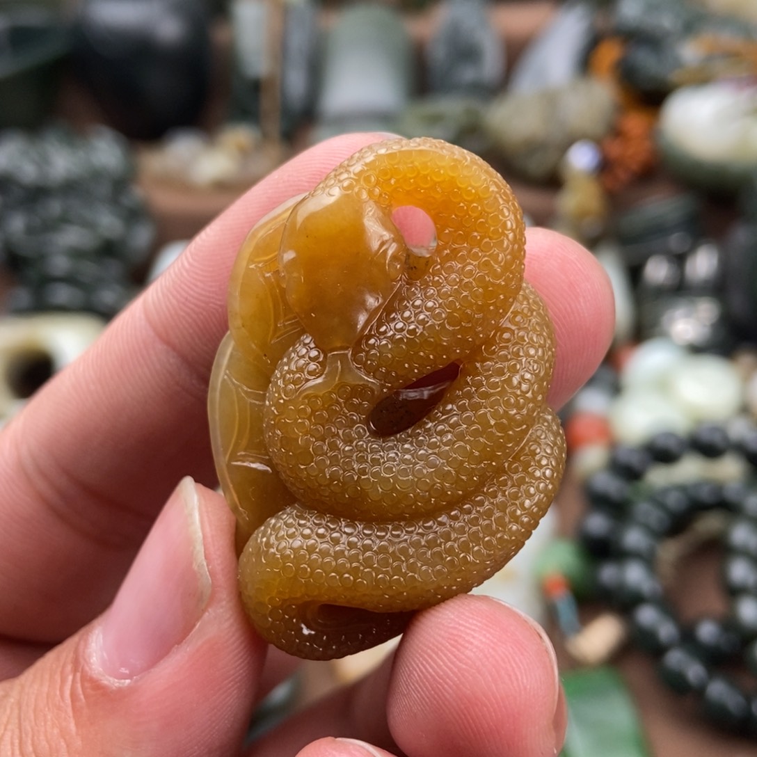 和田玉挂件未镶嵌