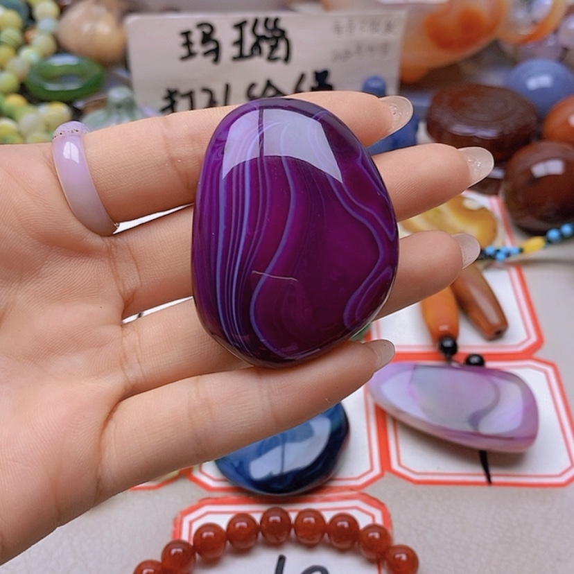 【闪购商品】未镶嵌玛瑙/玉髓珠宝半成品郁*?
