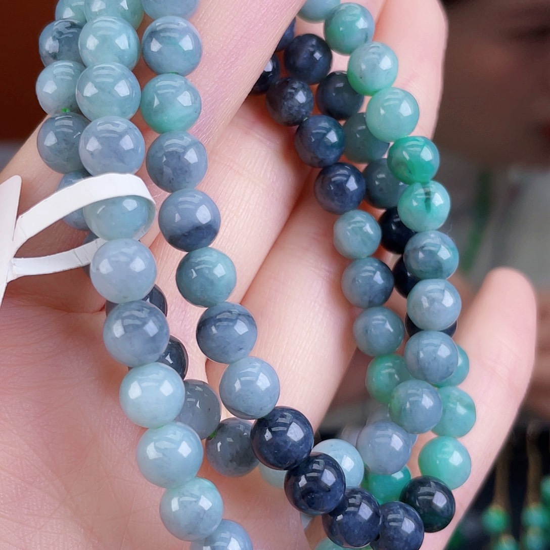 翡翠未镶嵌耳饰饰品