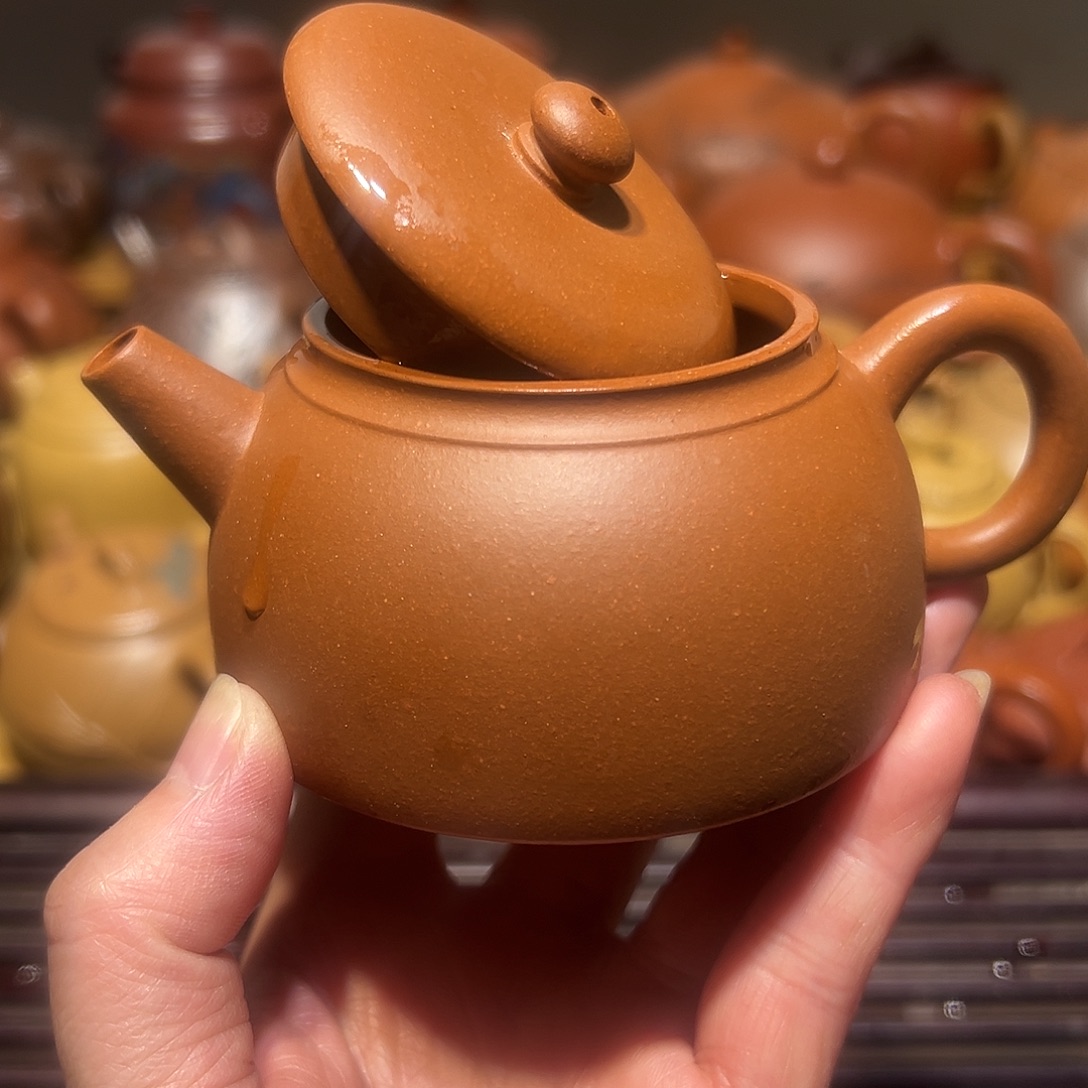 紫砂茶壶宽盖 不退不换