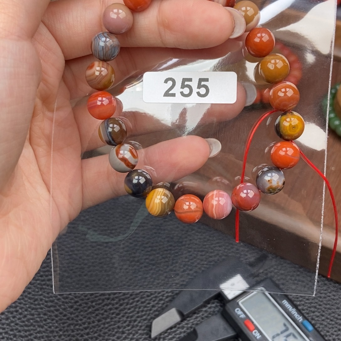 南红玛瑙未镶嵌手链