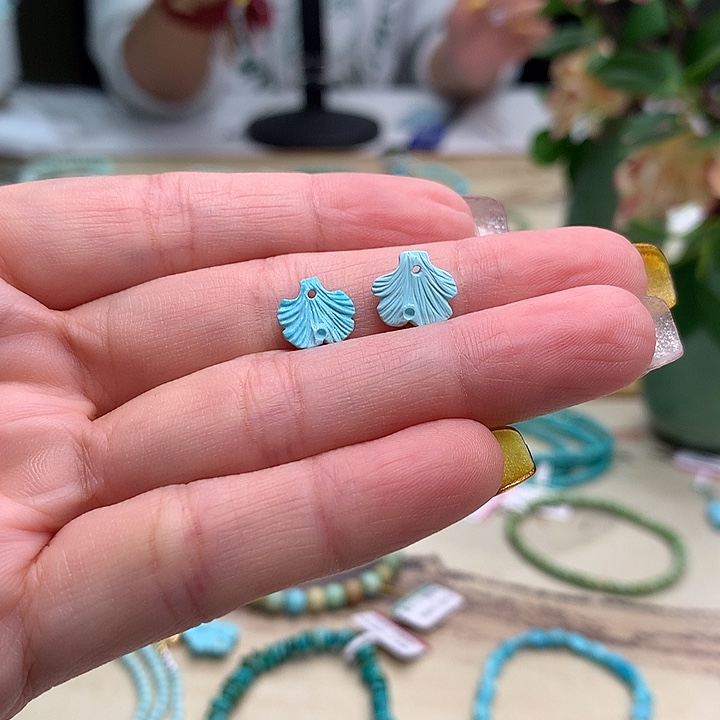 绿松石未镶嵌配饰