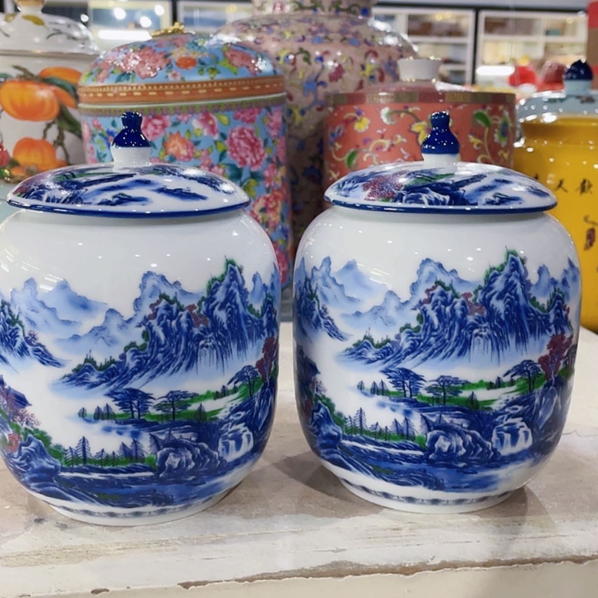 【闪购商品】罐陶瓷茶叶罐密封罐
