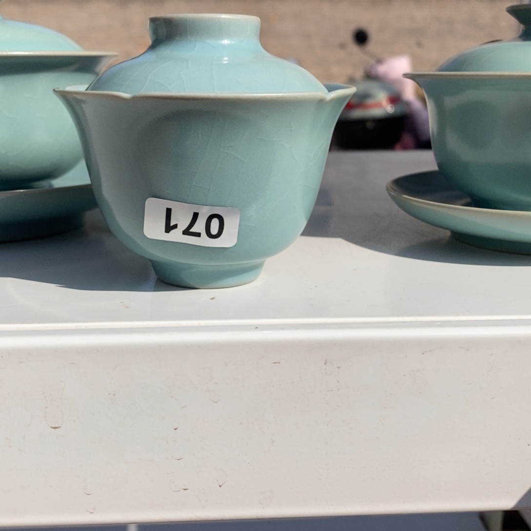 摆件糜**觞抱朴汝瓷仿古一级