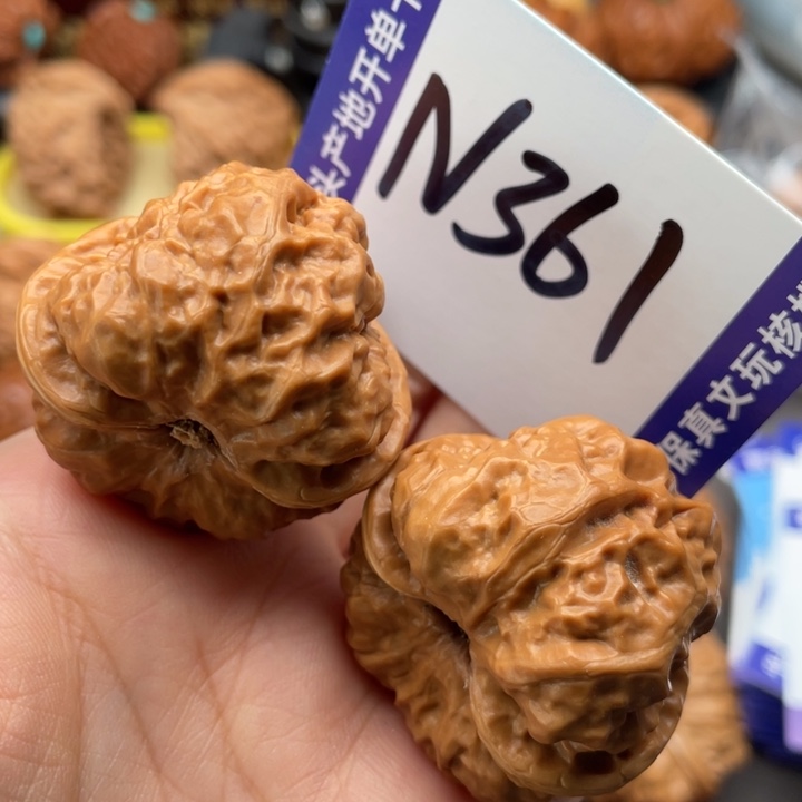 桃核把件蛙蛙38尺