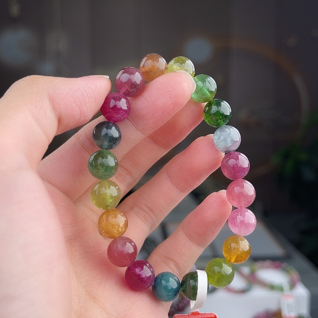 未镶嵌碧玺 9mm碧玺