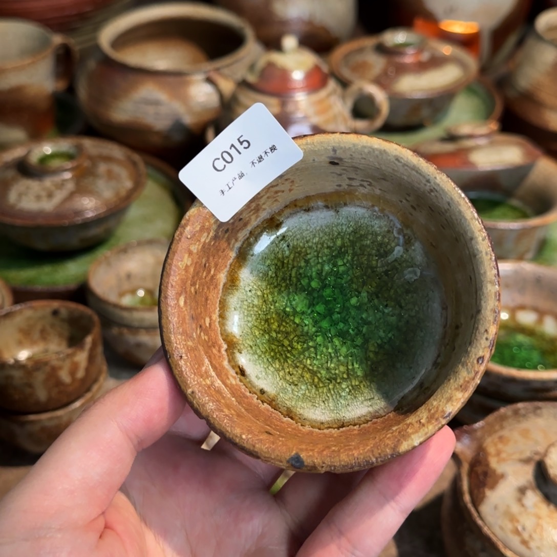 C015破碎感泥料非柴烧跑单禁拍