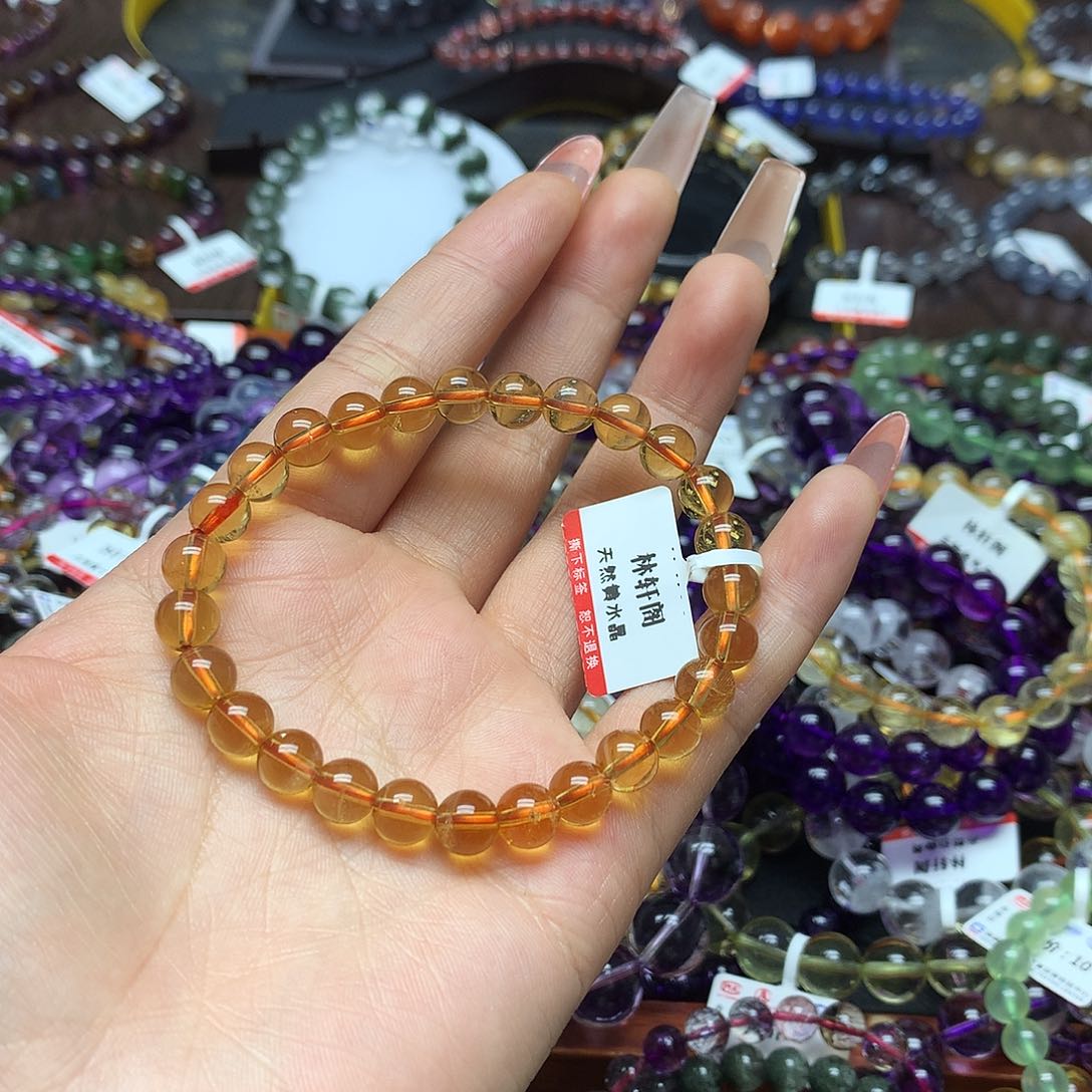 水晶手绳未镶嵌手链