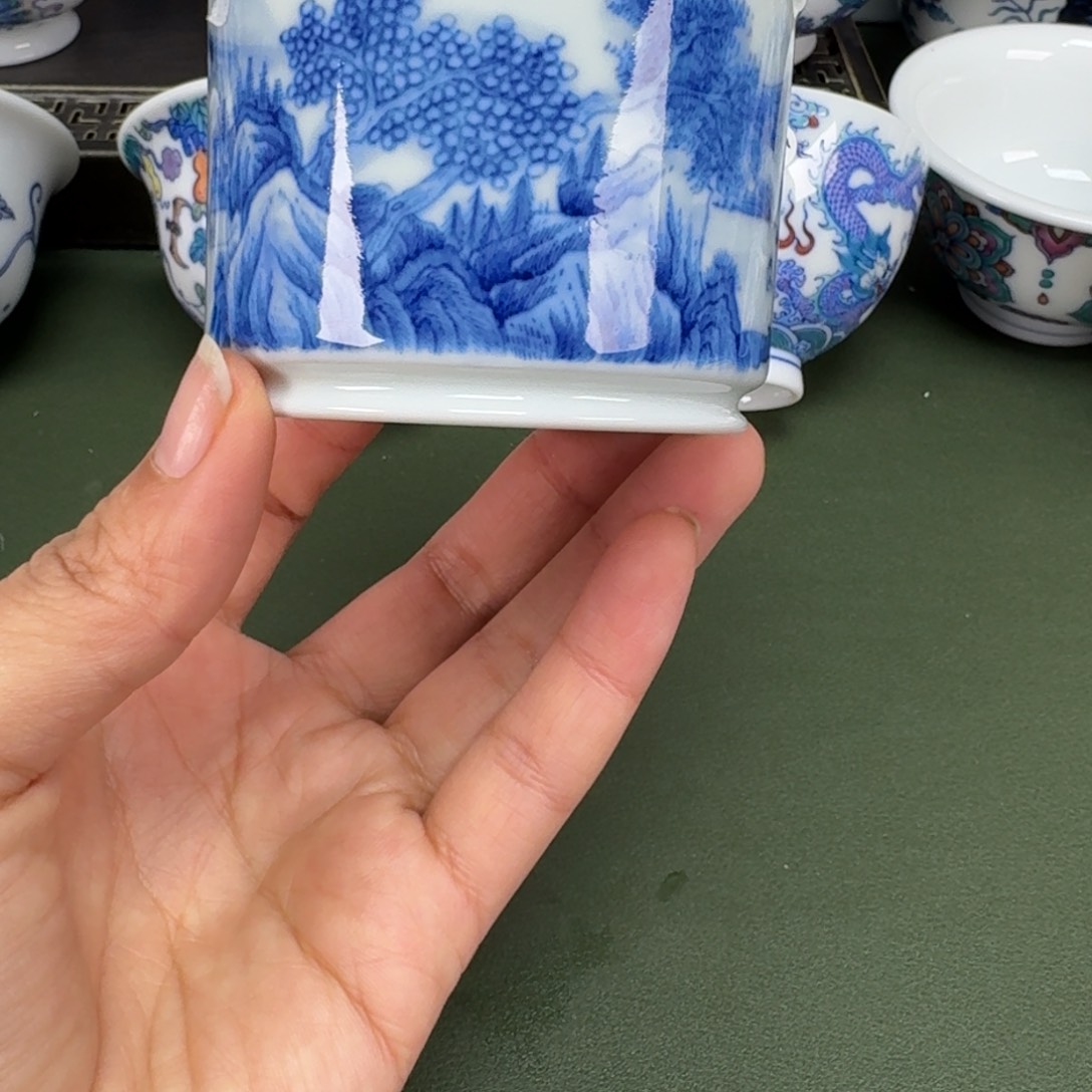 沙沙手工手绘茶具190