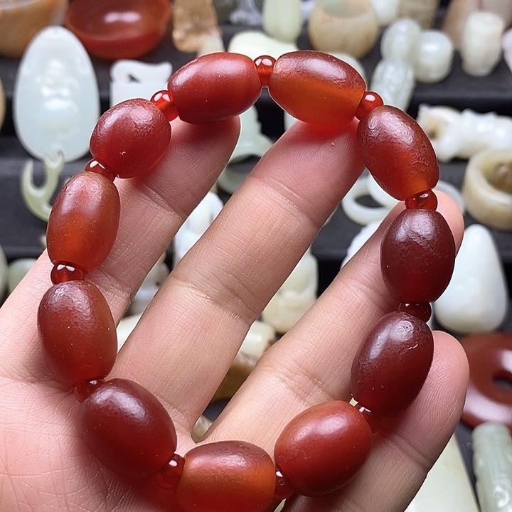 玛瑙/玉髓手链未镶嵌