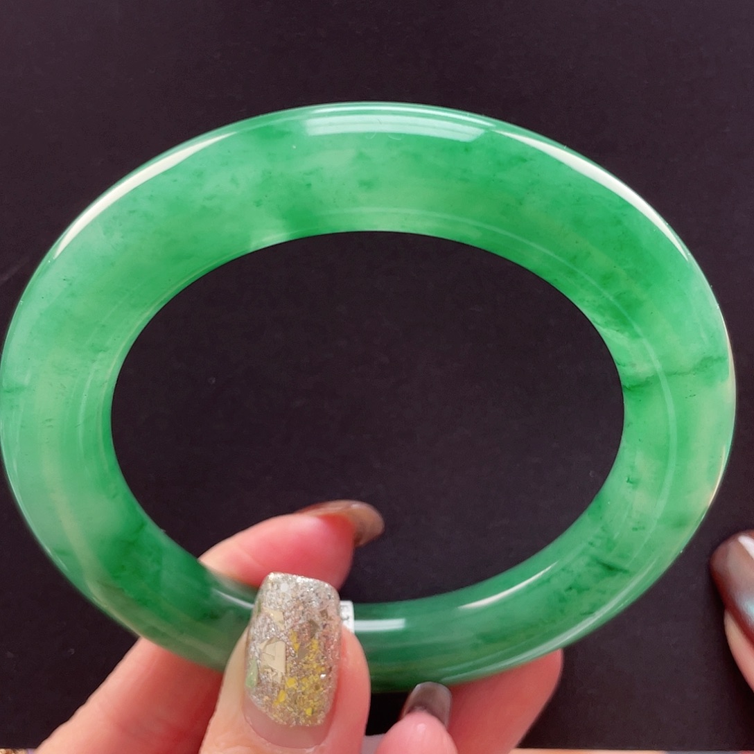 石英质玉未镶嵌手镯58-59