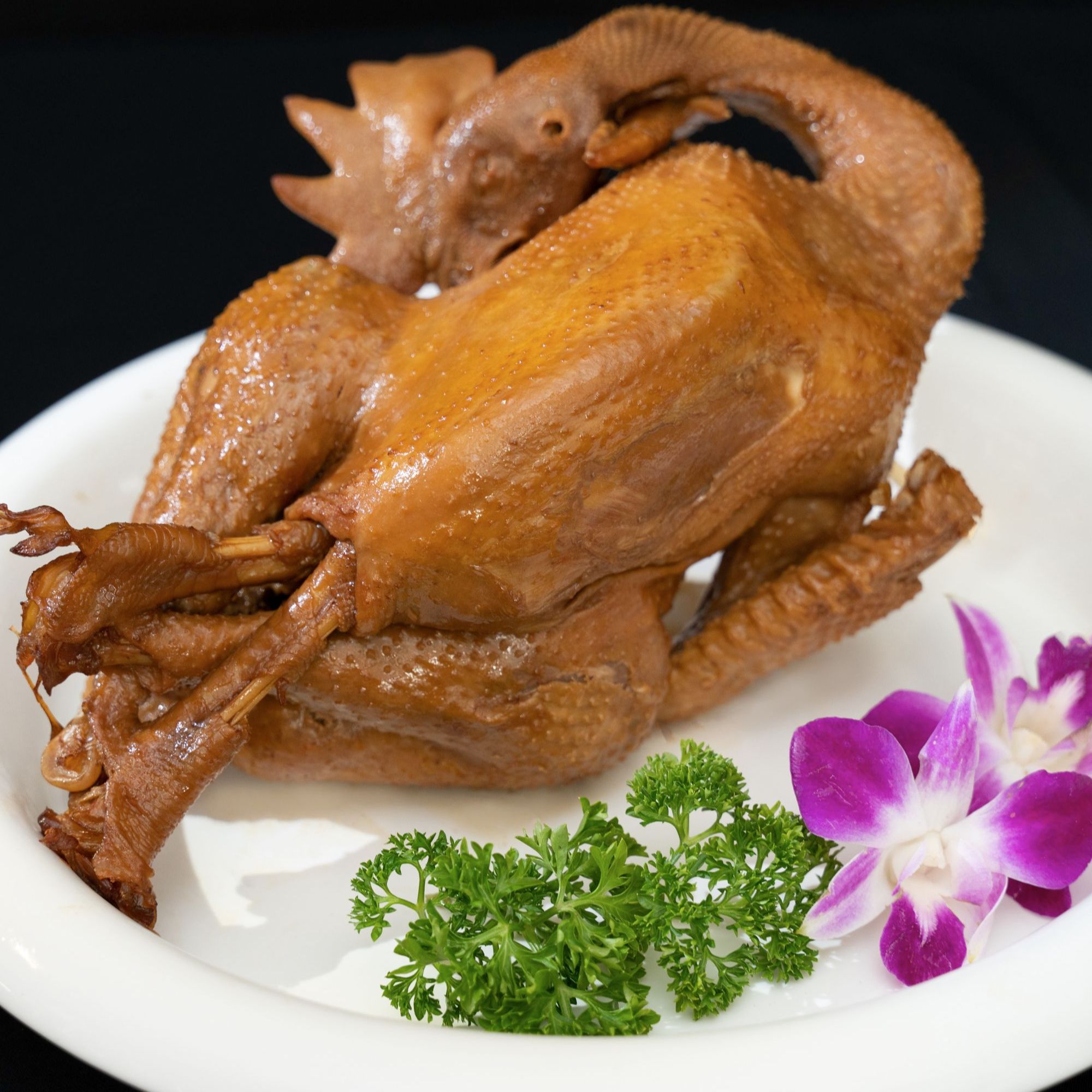 【非遗杨老二特色熏鸡】清真熏鸡传承四十年950g/只熟食软嫩真空