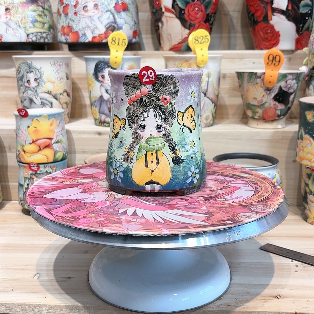 紫砂花盆手工花盆默认微瑕10/13