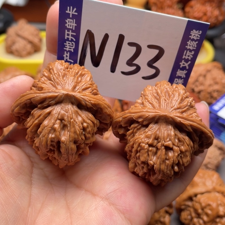 文玩核桃把件篓子42尺