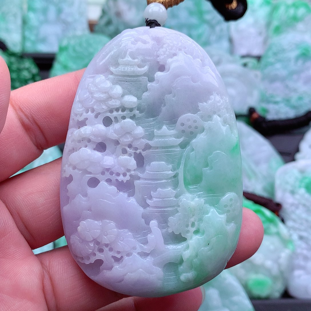 翡翠吊坠(不含链)未镶嵌