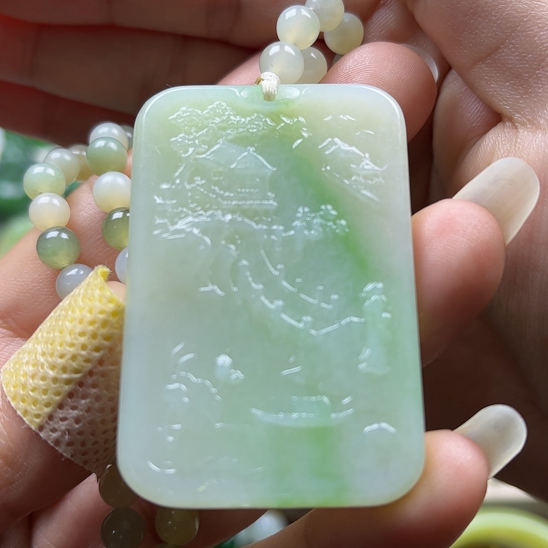 和田玉吊坠未镶嵌