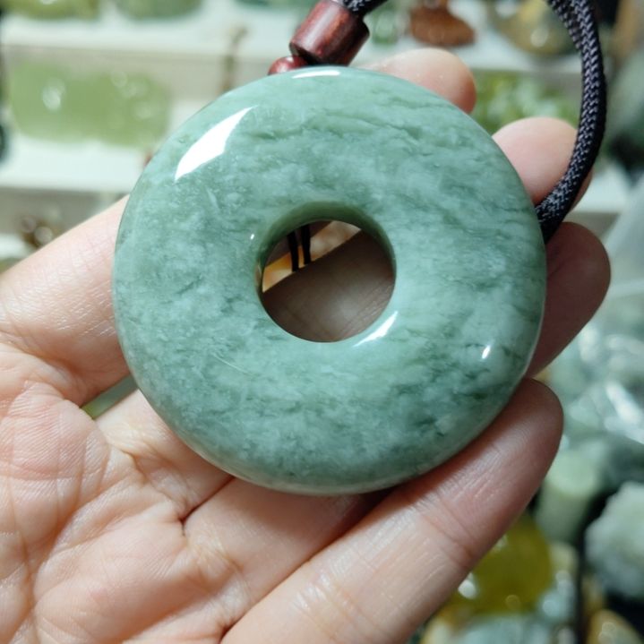 岫玉平安扣未镶嵌