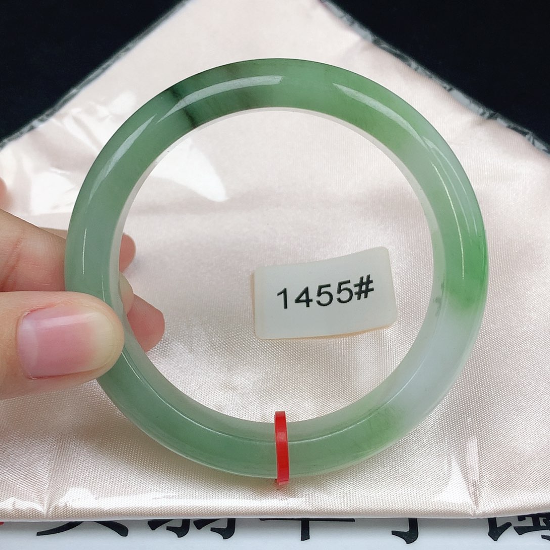 翡翠手镯未镶嵌1455正