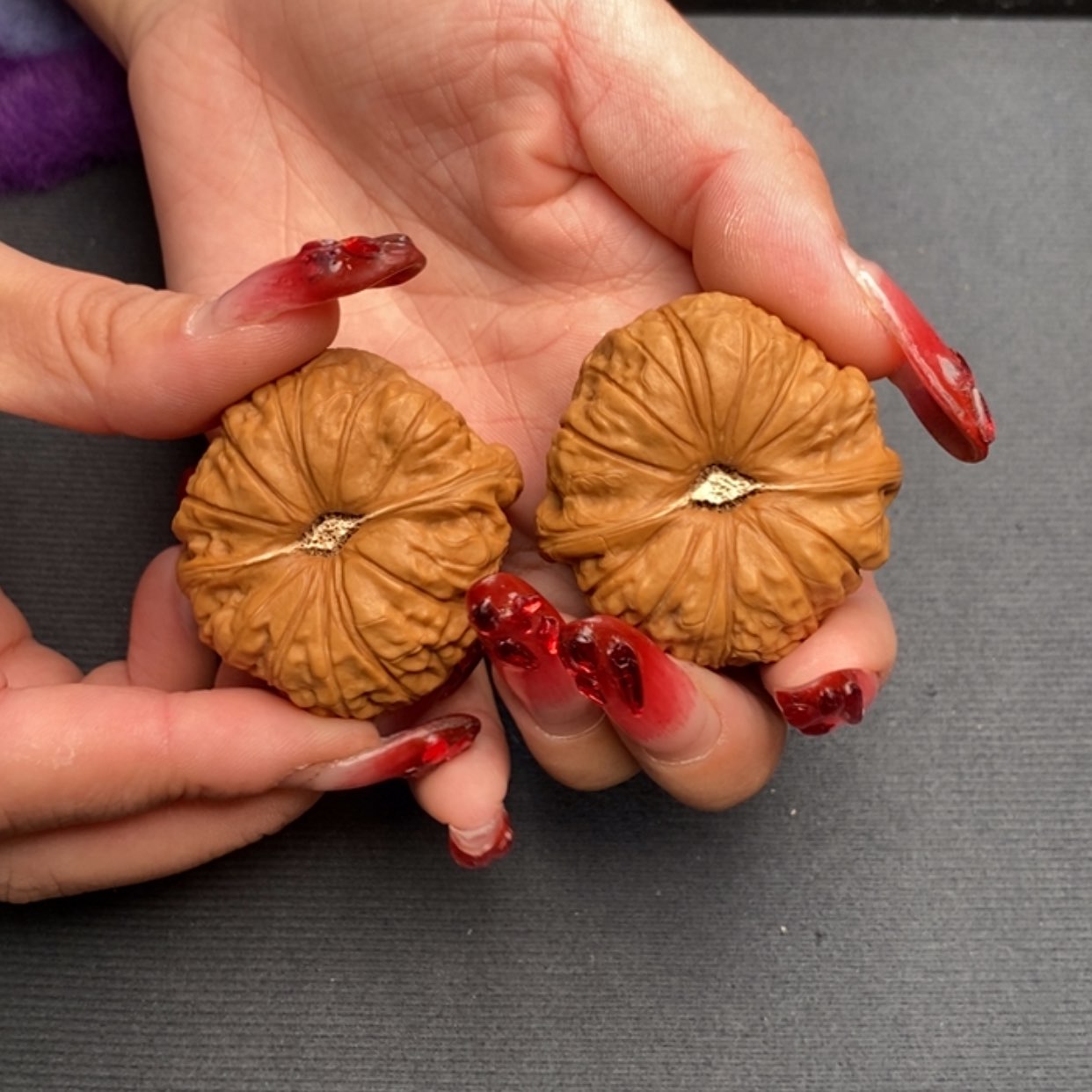 【闪购商品】文玩核桃把件南瓜墩43左右（微修）