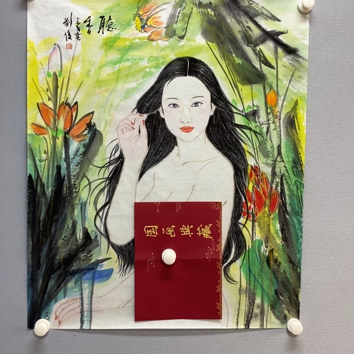 国画亲笔手绘原创
