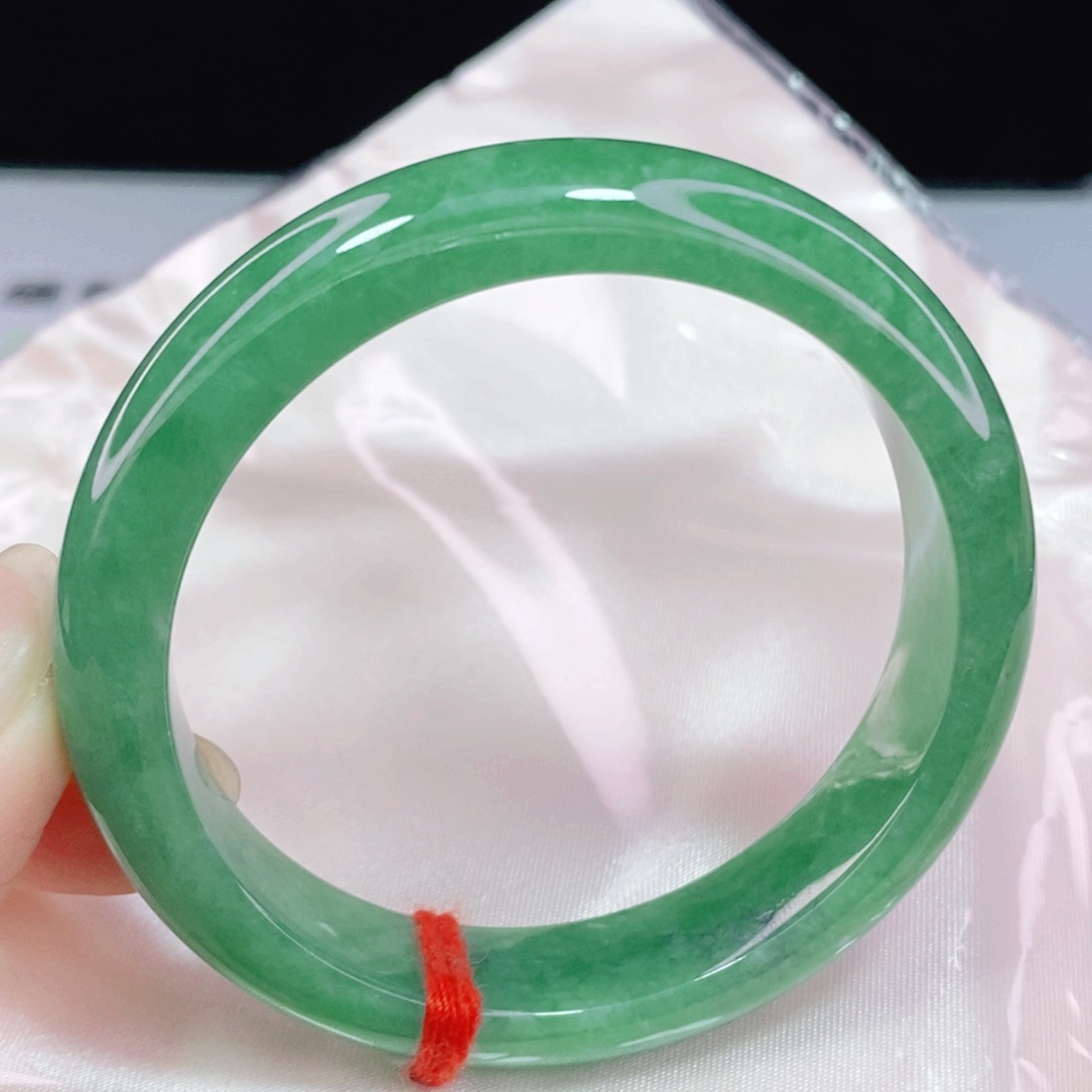 未镶嵌手镯翡翠51.7正圈