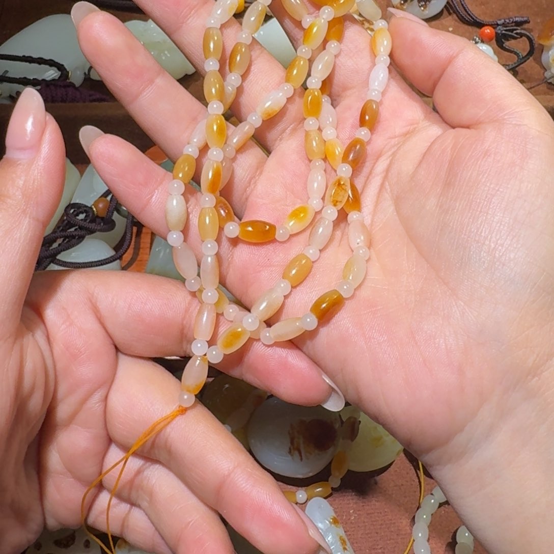 和田玉手链未镶嵌