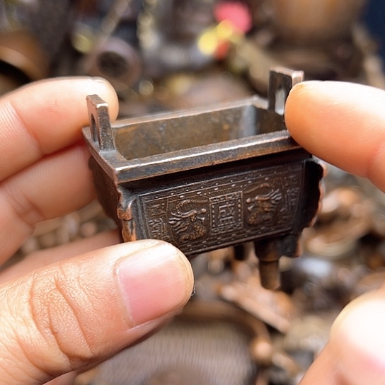 铜制文玩把玩物件