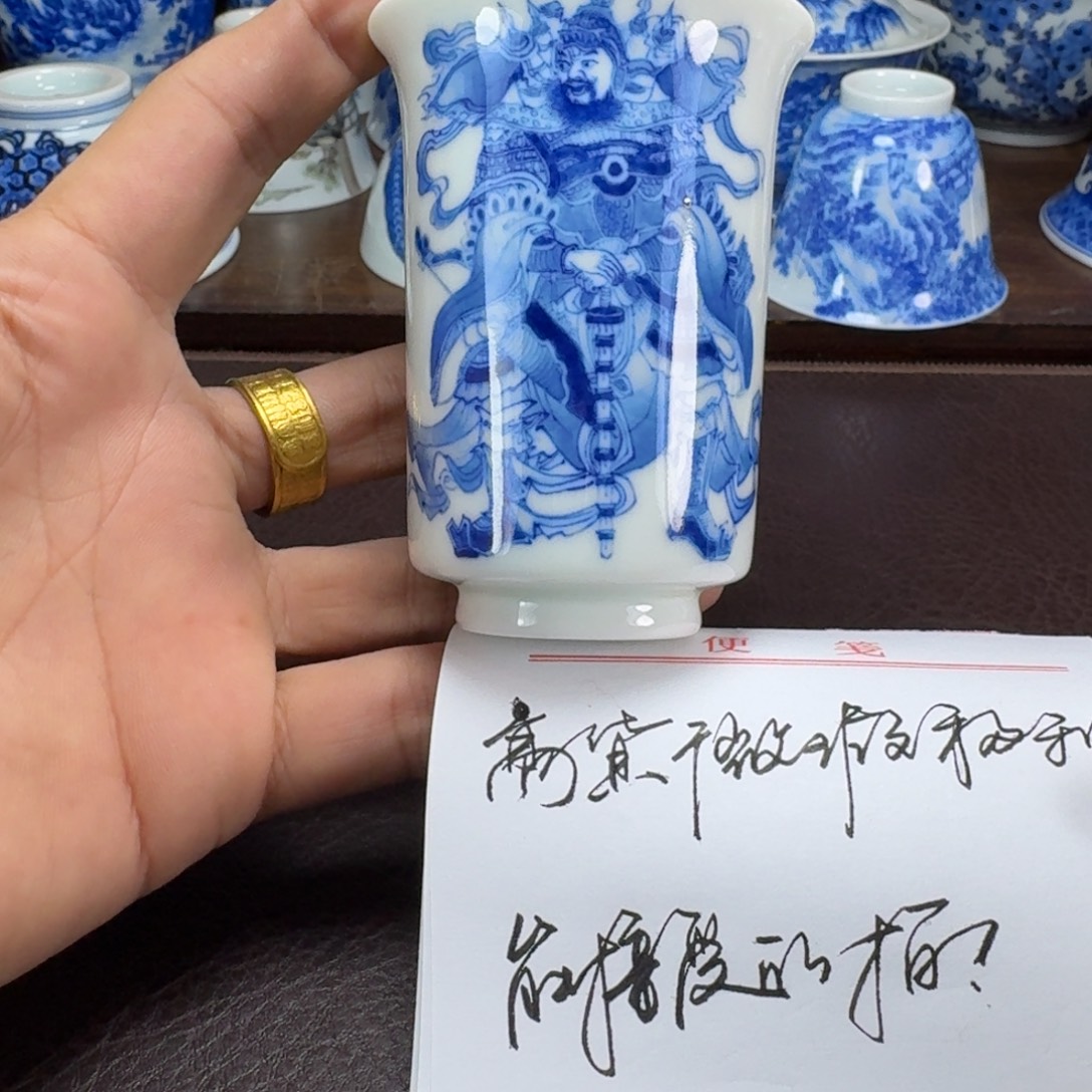 瓷片当代景德镇陶瓷手绘茶具