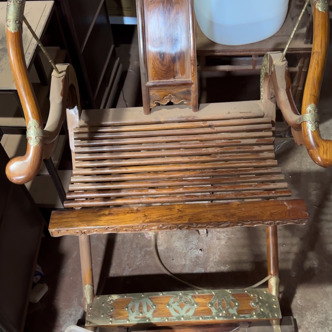 木海南黄花梨头把交椅