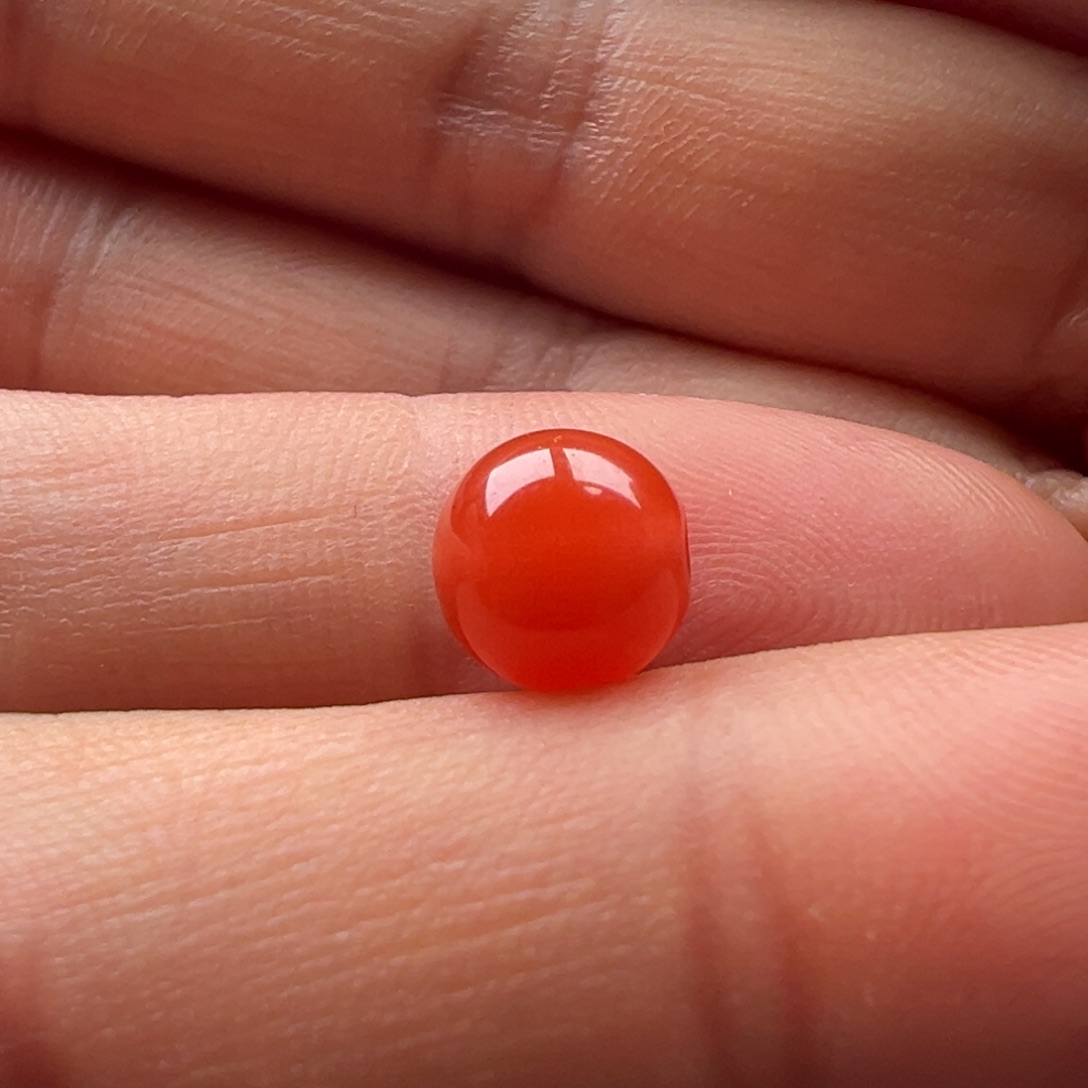 南红玛瑙圆珠9未镶嵌