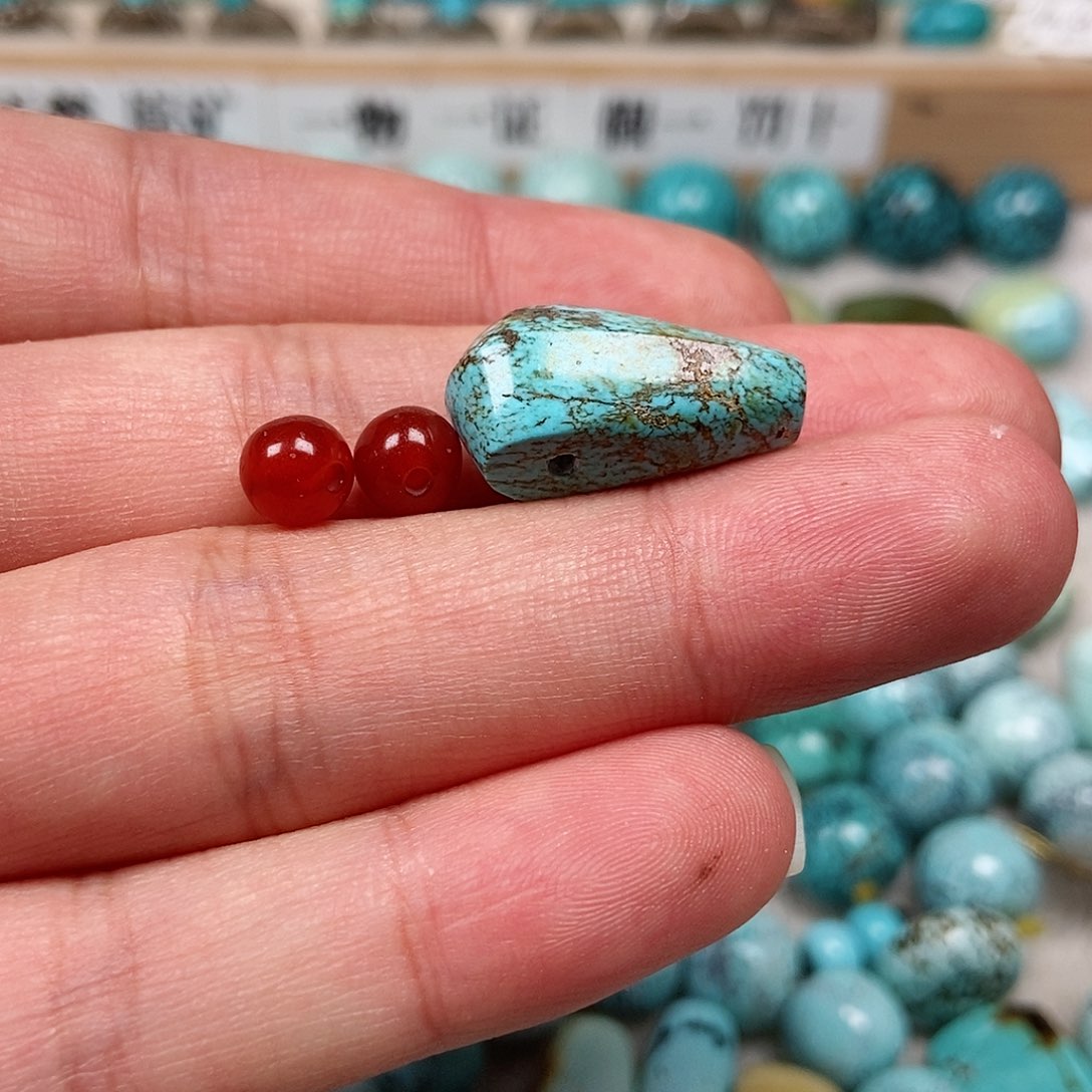 未镶嵌南红玛瑙珠宝半成品可*王