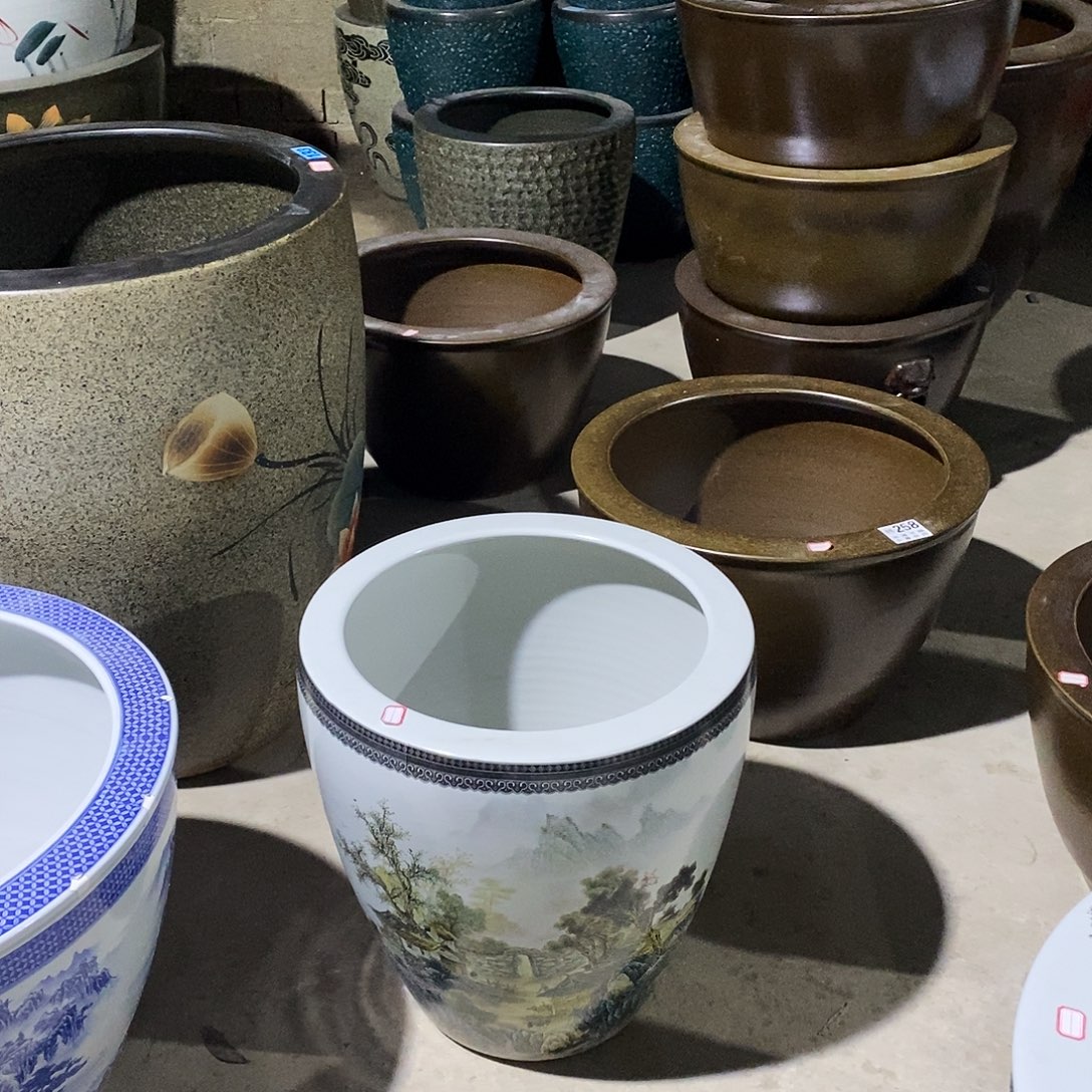 K***.景德镇陶瓷鱼缸景德镇陶瓷看直播间下单