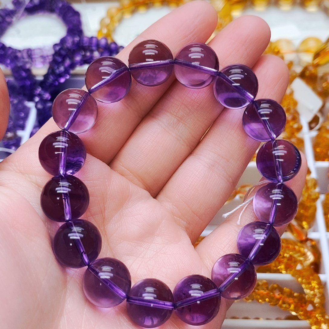 舞***桐水晶手串未镶嵌天然