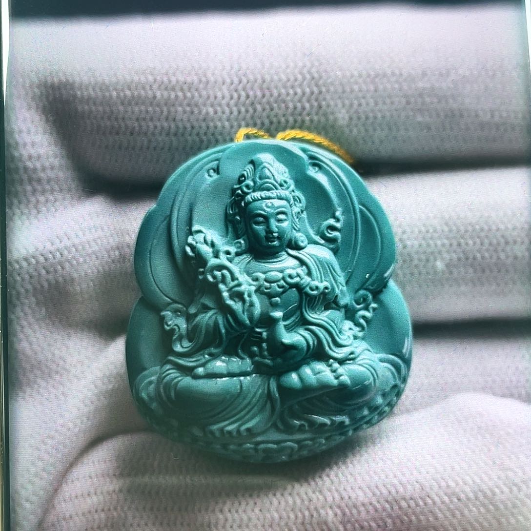 漂***馆绿松石未镶嵌车挂