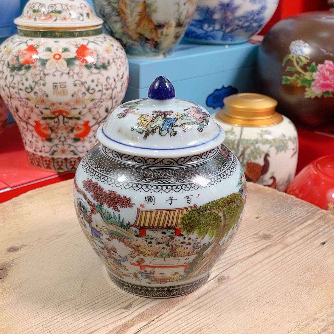 【闪购商品】罐陶瓷茶叶罐密封罐