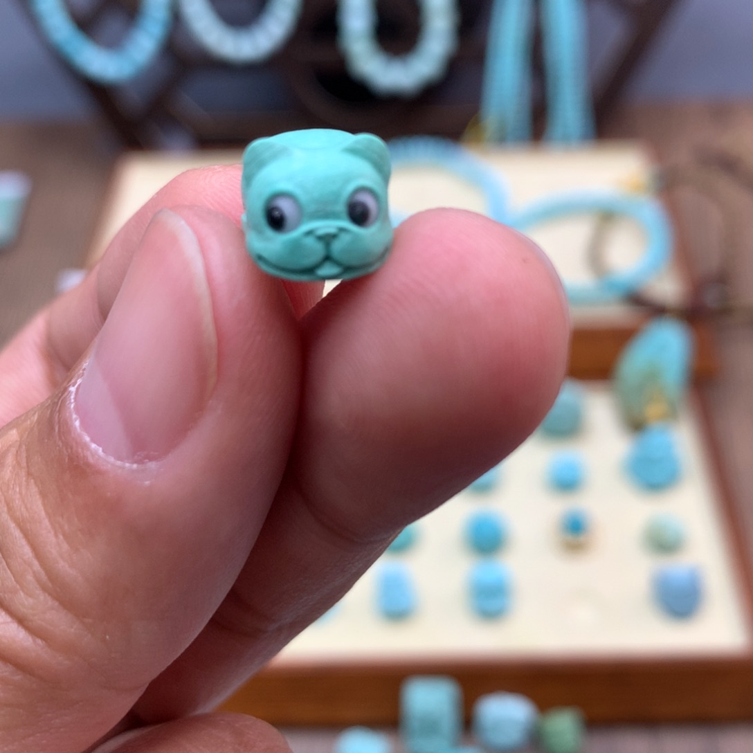 绿松石12未镶嵌配饰