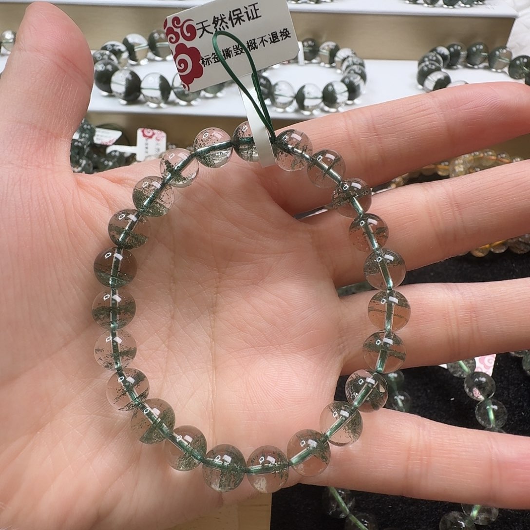 水晶手链未镶嵌奶*：天然