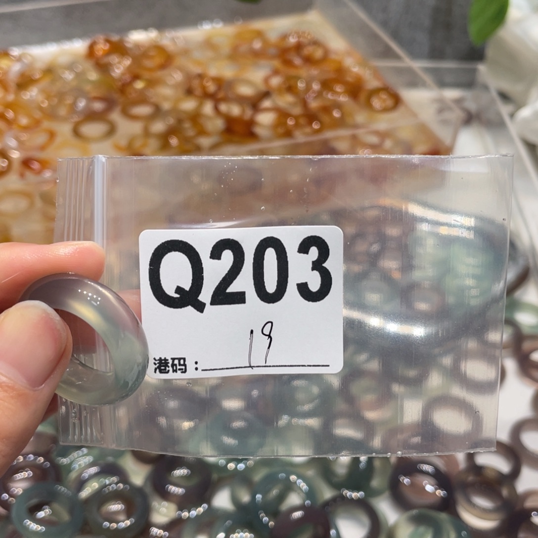 玛瑙/玉髓未镶嵌戒指203