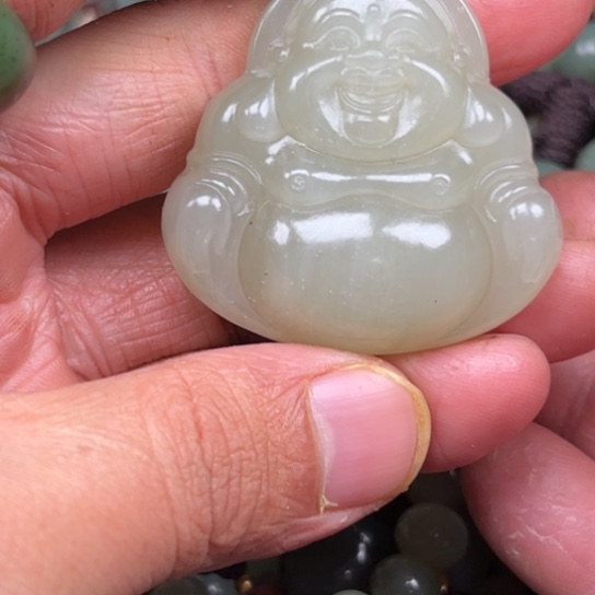 和田玉吊坠未镶嵌