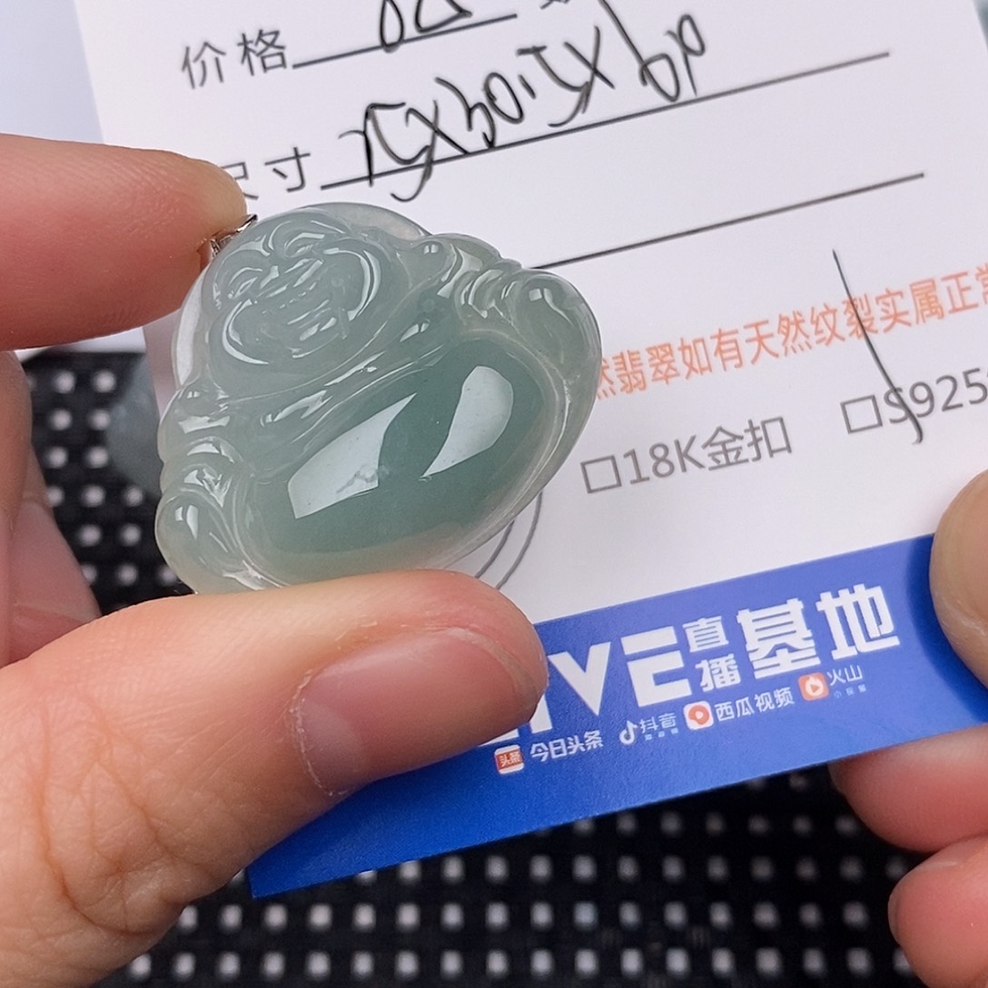 用***4翡翠银S925镶嵌颈饰