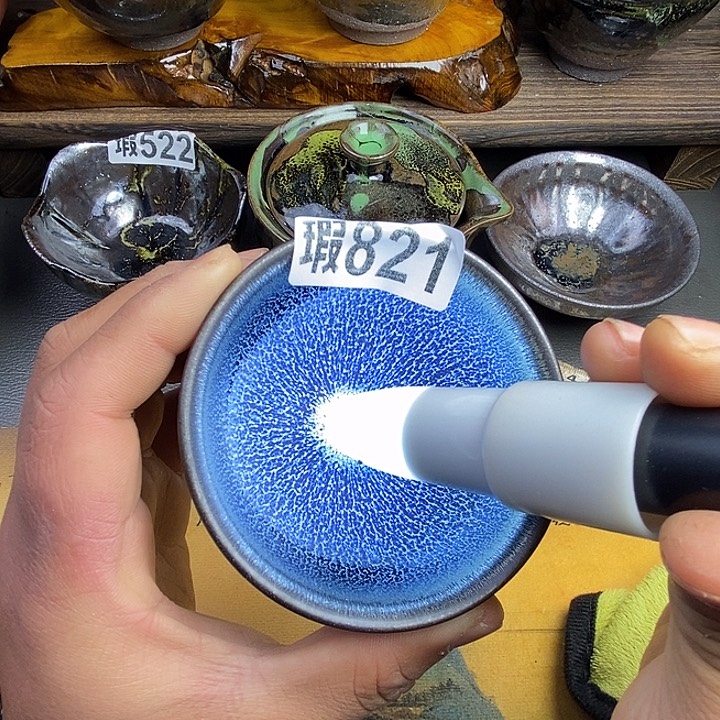 茶盏微瑕建盏主人杯子