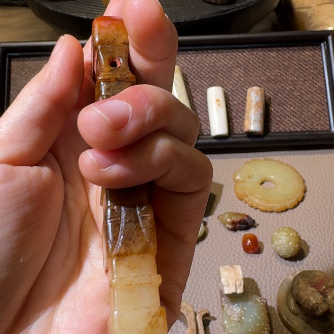 和田玉挂件未镶嵌酷**下