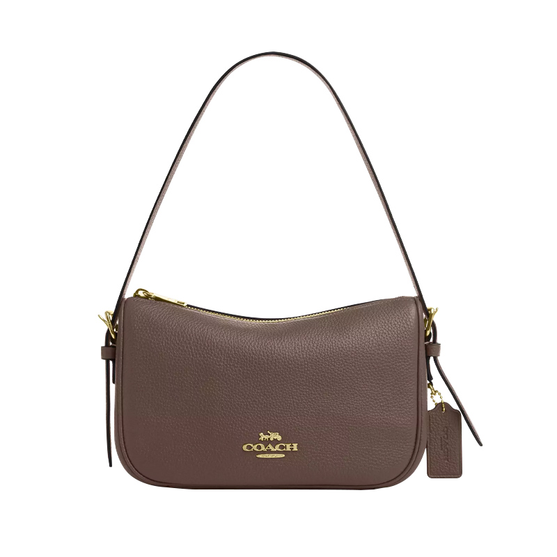 COACH 蔻驰 Kailey 23 女士手提单肩包 中号 深褐色