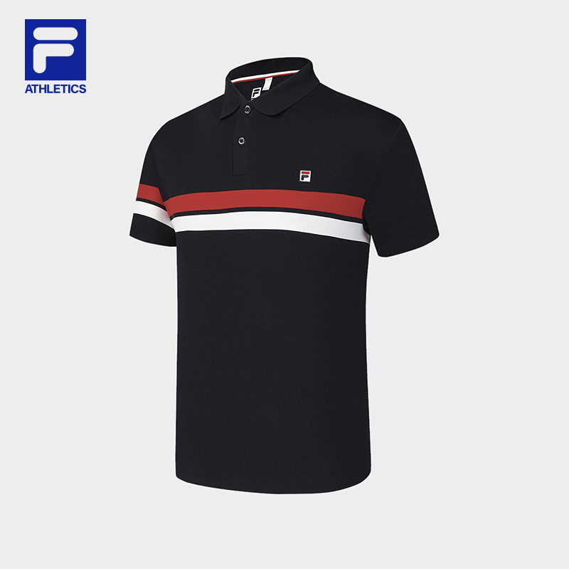 Fila/斐乐2025年夏季新款女士户外休闲运动短袖POLO衫跑者美学