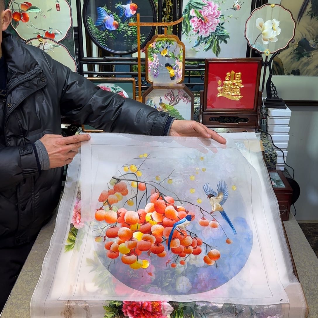 刺绣刺绣工艺精湛