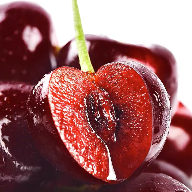 山东美早樱桃脆甜爆汁凌晨采摘当天发连云港仓发1J3斤装美早樱桃
