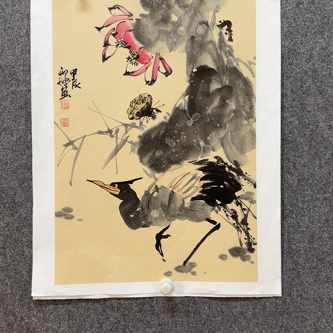 国画邢坤老师手绘作品