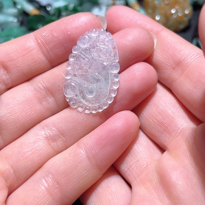 【闪购商品】翡翠颈饰未镶嵌天然翡翠