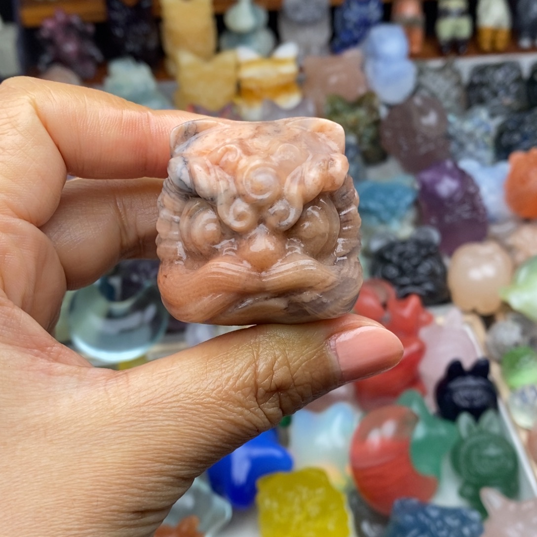 石材手把件 摆件 挂件