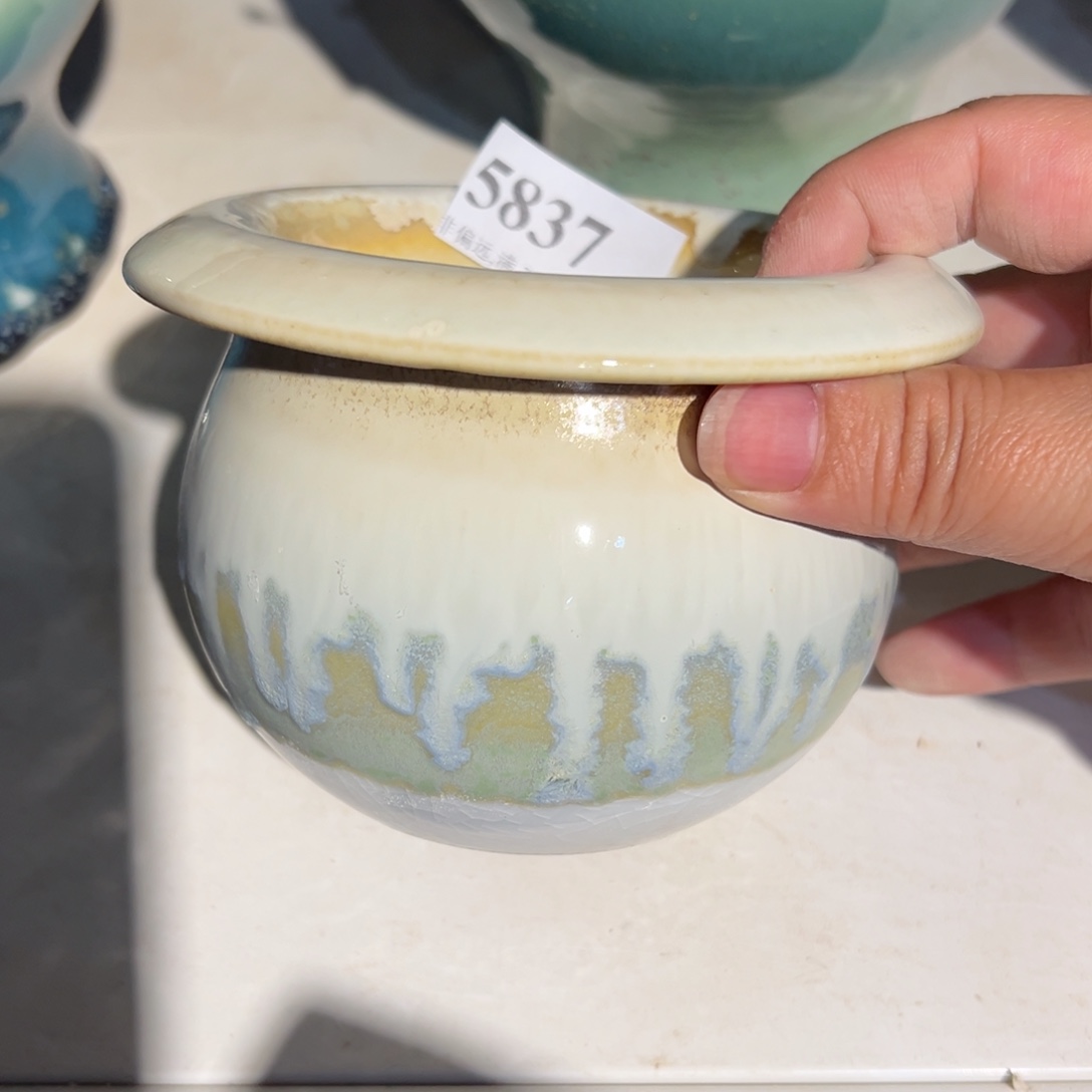 口8高8 景德镇手工花盆